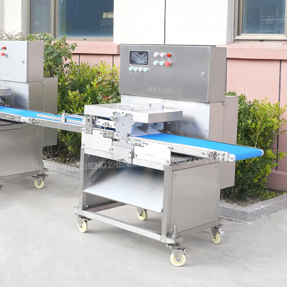 Alta eficiencia Bionic pollo pato cerdo carne cordero tira de la máquina de corte - Máquina de trituración y corte de carne - foodmachtech
